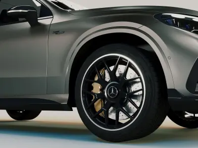 Mercedes Benz GLC63 3d Model 3D model