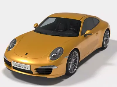 Porsche Carrera 3D model