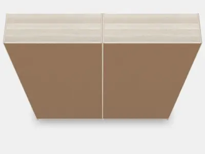 PAX 2 wardrobe frames 10 Low-poly 3D model