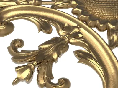  decorative pattern ready for 3D printing 3D model 337