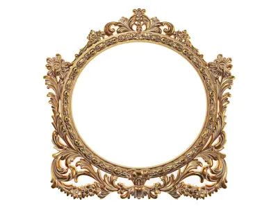 Classic carved 241 3D model