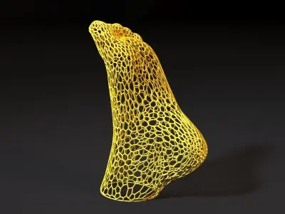 Leg figurine 3D print model