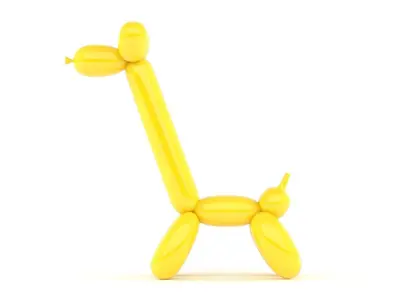 Balloon Giraffe 3D model