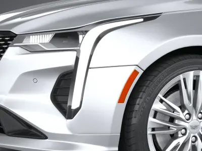 Cadillac CT4 CG 2020 3D model