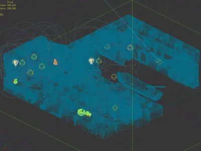 gAME Alchemist House - Ground Floor 06 3D model