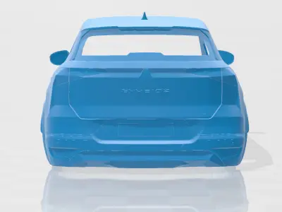 Renault Symbioz - Body Car STL Model 3D print model