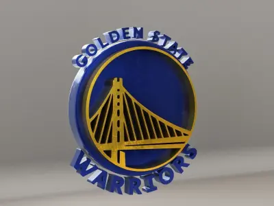 NBA Golden State Warriors 3D model