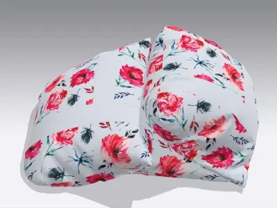 Pillow Low-poly 3D model purchase