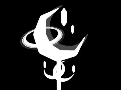 Asept Staff Low-poly 3D model