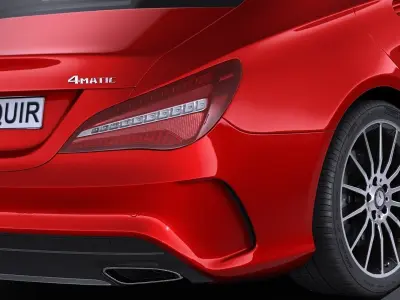 Mercedes-Benz CLA 2017 3D model