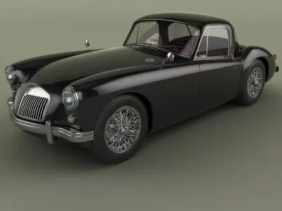 MG MGA Coupe 3D model
