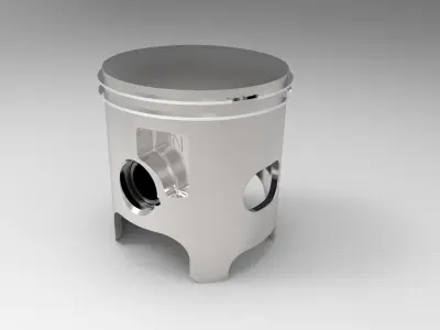 KAWASAKI KX 250 2-STROKE PISTON 3D model
