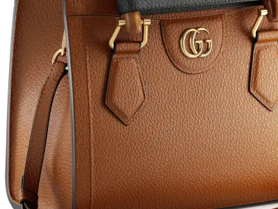 GUCCI Diana mini bag 02 3D model