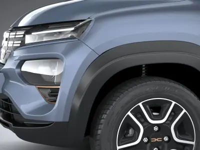 Dacia Spring Extreme 2023 3D model