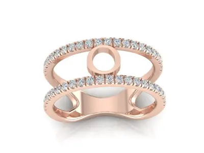 Jewelry Alphabet Ring O 3D print model purchase
