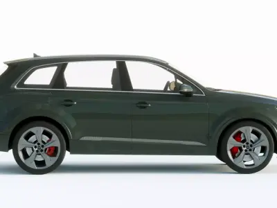 Audi SQ7 2020 3D model