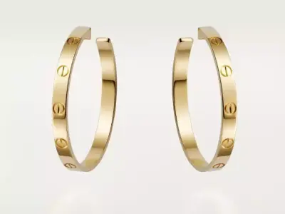 Brand Elegant Jewelry Gold Luxury 3D print model