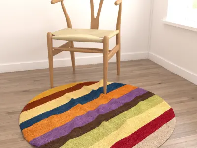 Rugs No 841 Low-poly 3D model