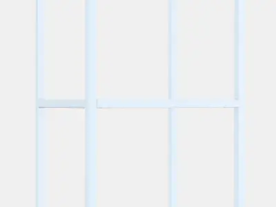 ENHET Wall fr w shelves 5 Low-poly 3D model