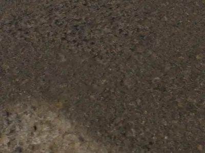 low poly textured roads pack Low-poly 3D model