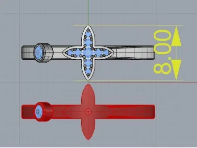 M RINGS N80 3D print model