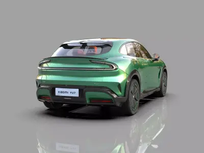 Xiaomi YU7 2025 HQ interior 3D model