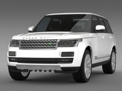 LandRover RangeRover HSE Td6 2015 3D model