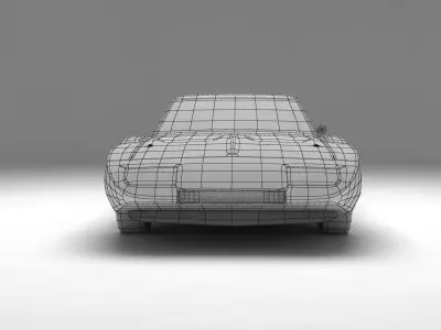 Charger Daytona 1971 3D model