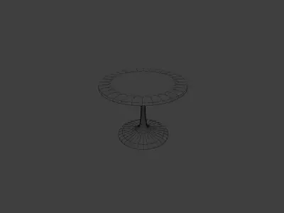 Marble Table Free 3D model