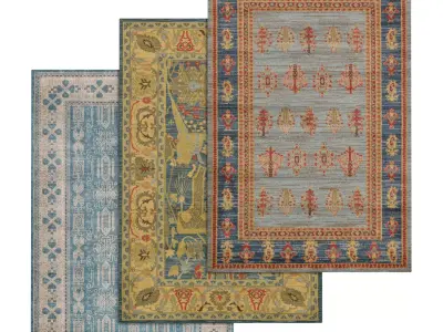 Rug Set 1769 3D model