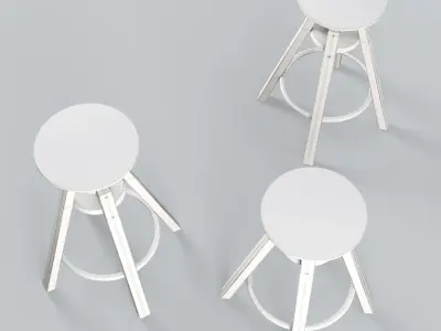 Bar stool Dalfred 3D model