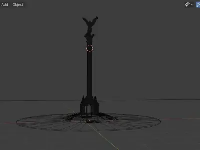 kyiv independence square ukraine 3D model