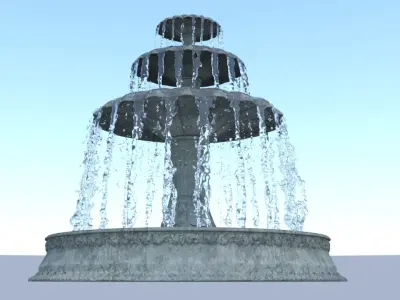 Water Fountain 3D model