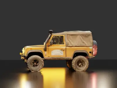 Land rover Camal livery 3D model