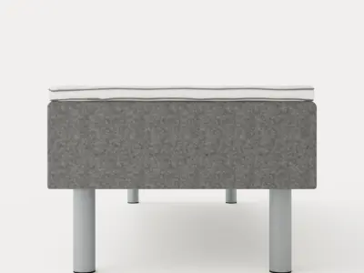 Bella Ramsang 70x200 Dark Gray Low-poly 3D model