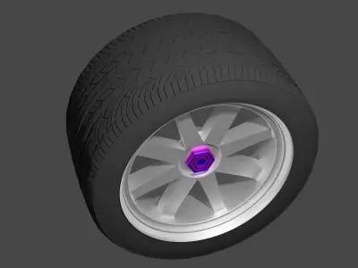 sport wheel  3D model