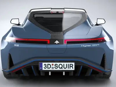 GAC AION Hyper SSR 2024 3D model