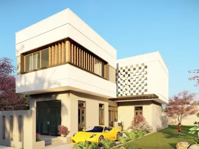 Modern home  3D model