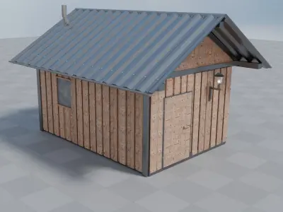 Hut 3D Model 3D model