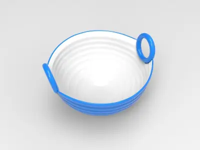 Hola Bowl Low-poly 3D model