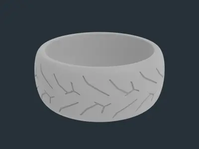 Ring Wheel 3D print model