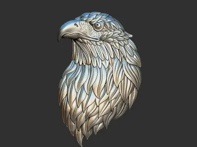 eagle head 3D print model purchase