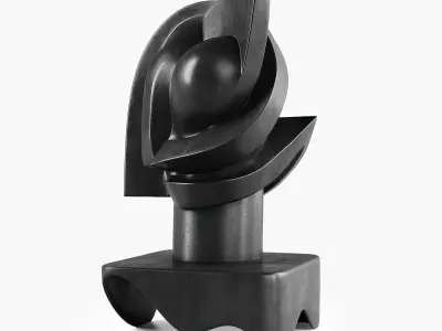 Sculpture Carmen Otero 3D model