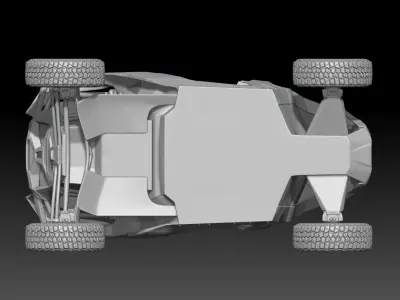 off-road vehicle 4x4 3D print model