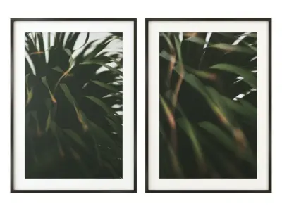 Pair Posters Set 3D model