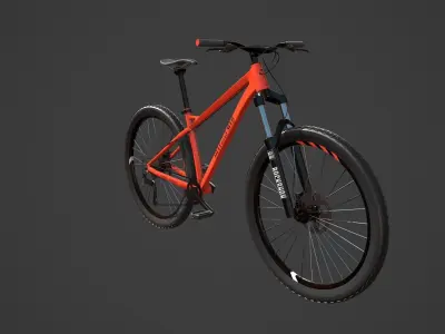 MTB bicycle PBR 3D model