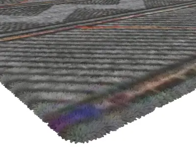 Rug Set 1430 3D model