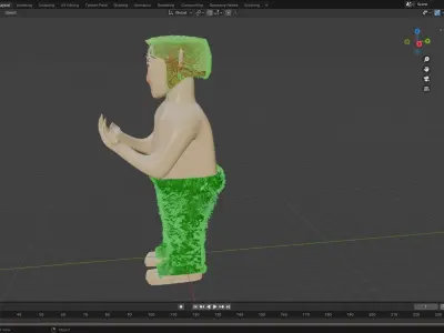 Gnome Elemental Earth 3D print model