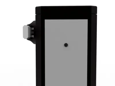 Automatic barrier 3D model