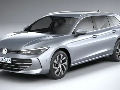Volkswagen Passat Variant Business 2024 3D model